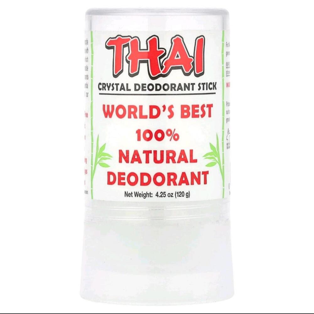 Deodorant Stones‎ of America Thai Crystal Deodorant Stick 4.25 oz 100% Natural